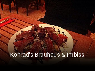 Jetzt bei Konrad's Brauhaus & Imbiss einen Tisch reservieren