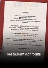 Restaurant Aphrodite tisch buchen