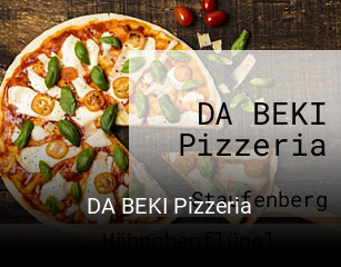 DA BEKI Pizzeria online reservieren
