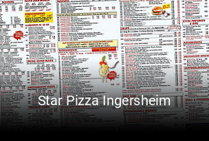 Star Pizza Ingersheim tisch reservieren