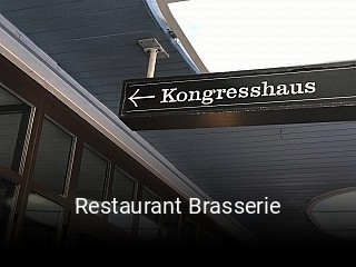 Jetzt bei Restaurant Brasserie einen Tisch reservieren