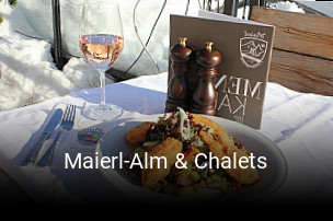 Maierl-Alm & Chalets tisch buchen