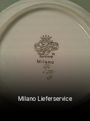 Milano Lieferservice tisch buchen