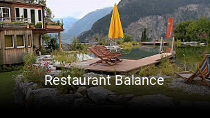 Jetzt bei Restaurant Balance einen Tisch reservieren