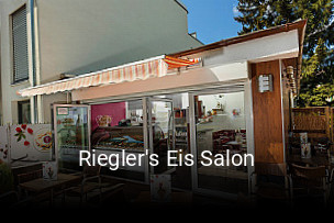 Jetzt bei Riegler's Eis Salon einen Tisch reservieren
