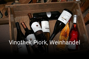 Vinothek Piork, Weinhandel tisch buchen