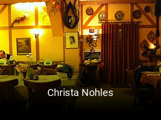 Jetzt bei Christa Nohles einen Tisch reservieren