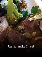 Restaurant Le Chalet tisch buchen