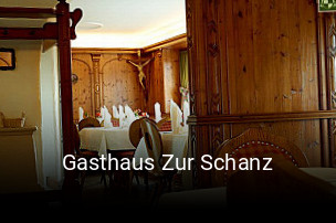 Gasthaus Zur Schanz tisch buchen