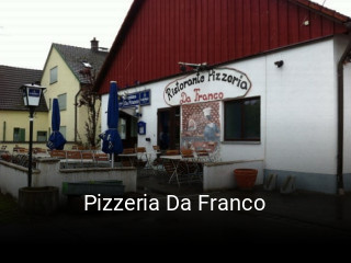 Jetzt bei Pizzeria Da Franco einen Tisch reservieren