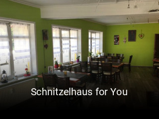 Schnitzelhaus for You tisch buchen