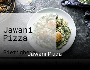 Jawani Pizza tisch reservieren
