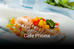 Jetzt bei Cafe Phonix einen Tisch reservieren