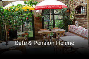 Jetzt bei Cafe & Pension Helene einen Tisch reservieren