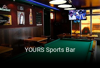 YOURS Sports Bar reservieren