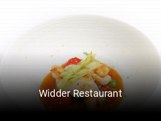 Jetzt bei Widder Restaurant einen Tisch reservieren