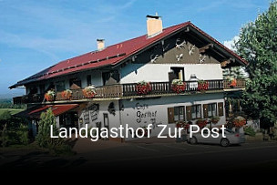 Landgasthof Zur Post tisch reservieren