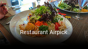Jetzt bei Restaurant Airpick einen Tisch reservieren