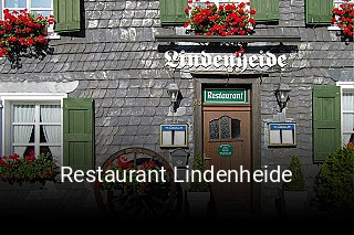 Jetzt bei Restaurant Lindenheide einen Tisch reservieren