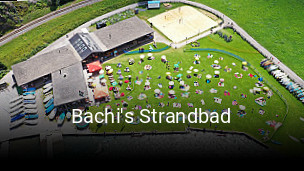Bachi's Strandbad tisch buchen