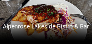 Jetzt bei Alpenrose Lakeside Bistro & Bar einen Tisch reservieren