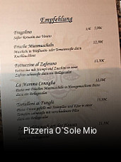 Pizzeria O`Sole Mio tisch reservieren