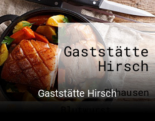 Gaststätte Hirsch tisch buchen