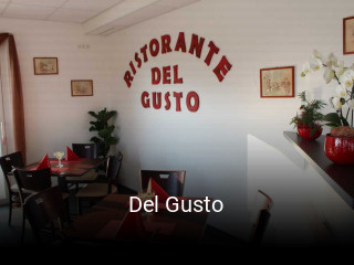 Jetzt bei Del Gusto einen Tisch reservieren