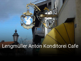 Lengmüller Anton Konditorei Cafe online reservieren
