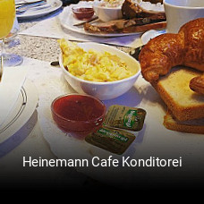 Heinemann Cafe Konditorei tisch buchen