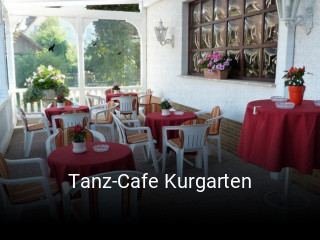 Jetzt bei Tanz-Cafe Kurgarten einen Tisch reservieren