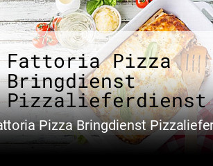 Fattoria Pizza Bringdienst Pizzalieferdienst tisch reservieren