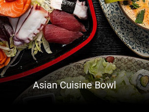 Asian Cuisine Bowl tisch buchen