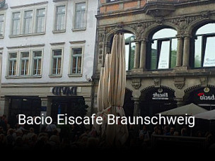 Bacio Eiscafe Braunschweig tisch reservieren