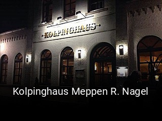 Kolpinghaus Meppen R. Nagel tisch reservieren