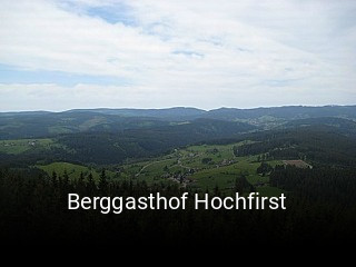 Berggasthof Hochfirst reservieren