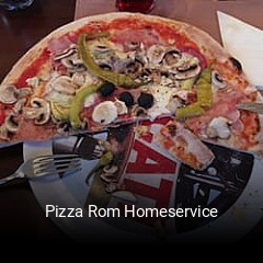Pizza Rom Homeservice online reservieren