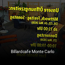 Jetzt bei Billardcafe Monte Carlo einen Tisch reservieren