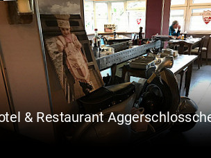 Hotel & Restaurant Aggerschlosschen tisch buchen