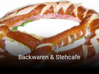 Backwaren & Stehcafe tisch buchen