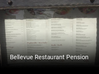 Bellevue Restaurant Pension tisch reservieren