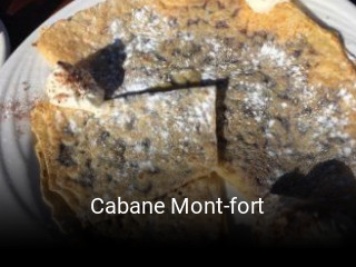 Cabane Mont-fort tisch reservieren
