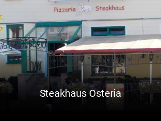 Jetzt bei Steakhaus Osteria einen Tisch reservieren