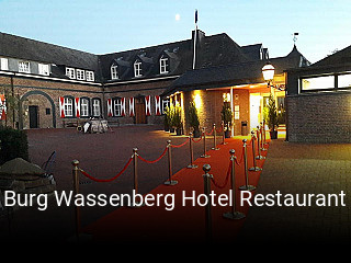 Burg Wassenberg Hotel Restaurant online reservieren