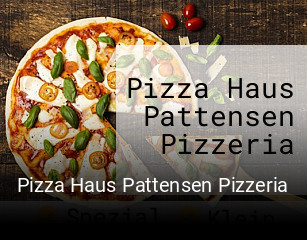 Pizza Haus Pattensen Pizzeria tisch reservieren