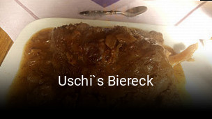 Uschi`s Biereck tisch buchen