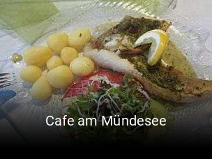 Cafe am Mündesee online reservieren