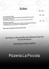 Pizzeria La Piccola tisch buchen