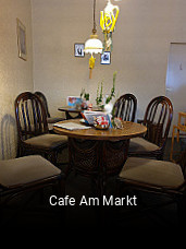 Cafe Am Markt tisch buchen