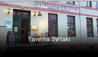 Taverna Syrtaki tisch reservieren